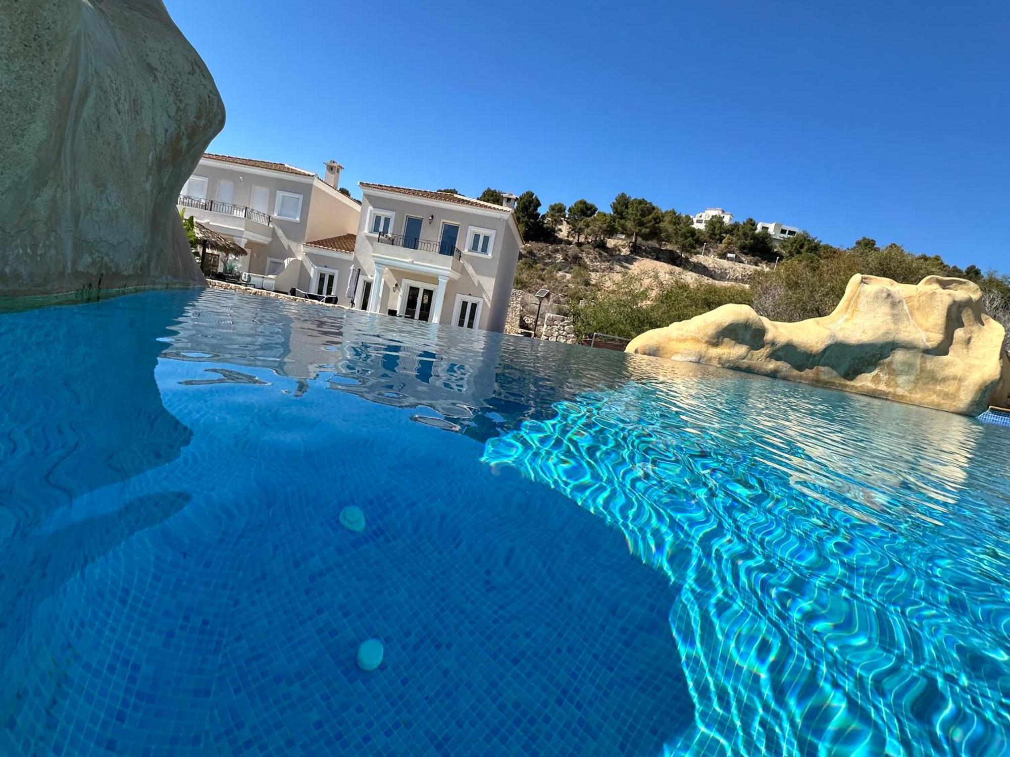 Villa Cala-Azul Y Jacuzzi Calpe Esterno foto